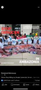 Ambazonians are standing up against tyranny .